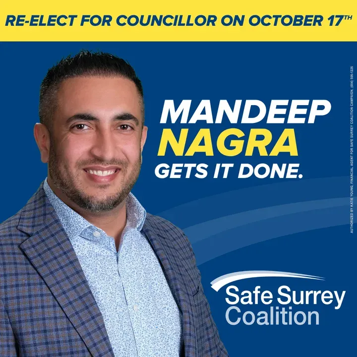 Mandeep Nagra: Surrey 2026 Council Candidate Profile