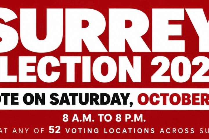 Surrey Voters Can Cast Ballots at Any of 52 Locations in 2026 Municipal Election
