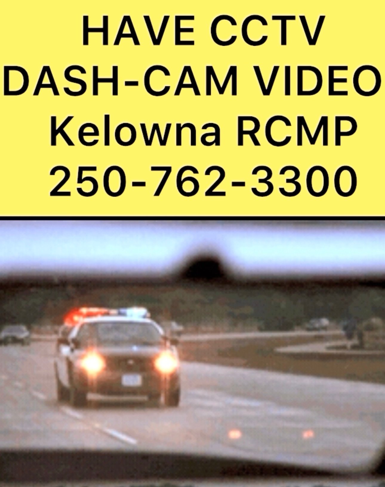 Kelowna RCMP Seek Suspect After Roadside Stabbing Near Dilworth and Summit Drives