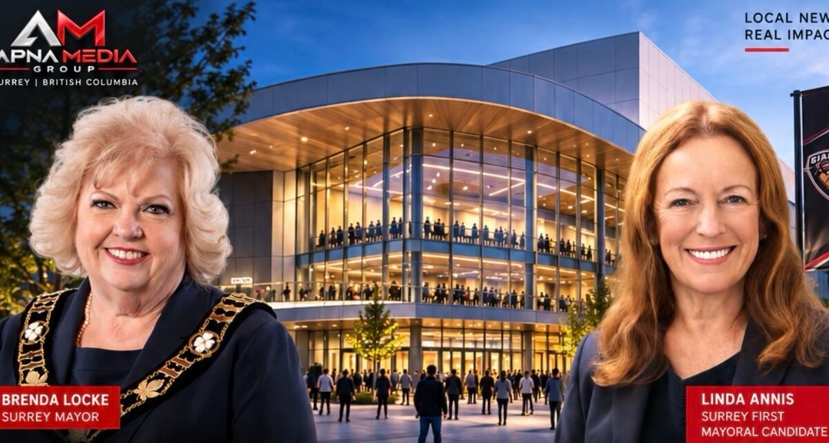 Linda Annis Questions Surrey Arena Funding After Locke Describes P3 Approach